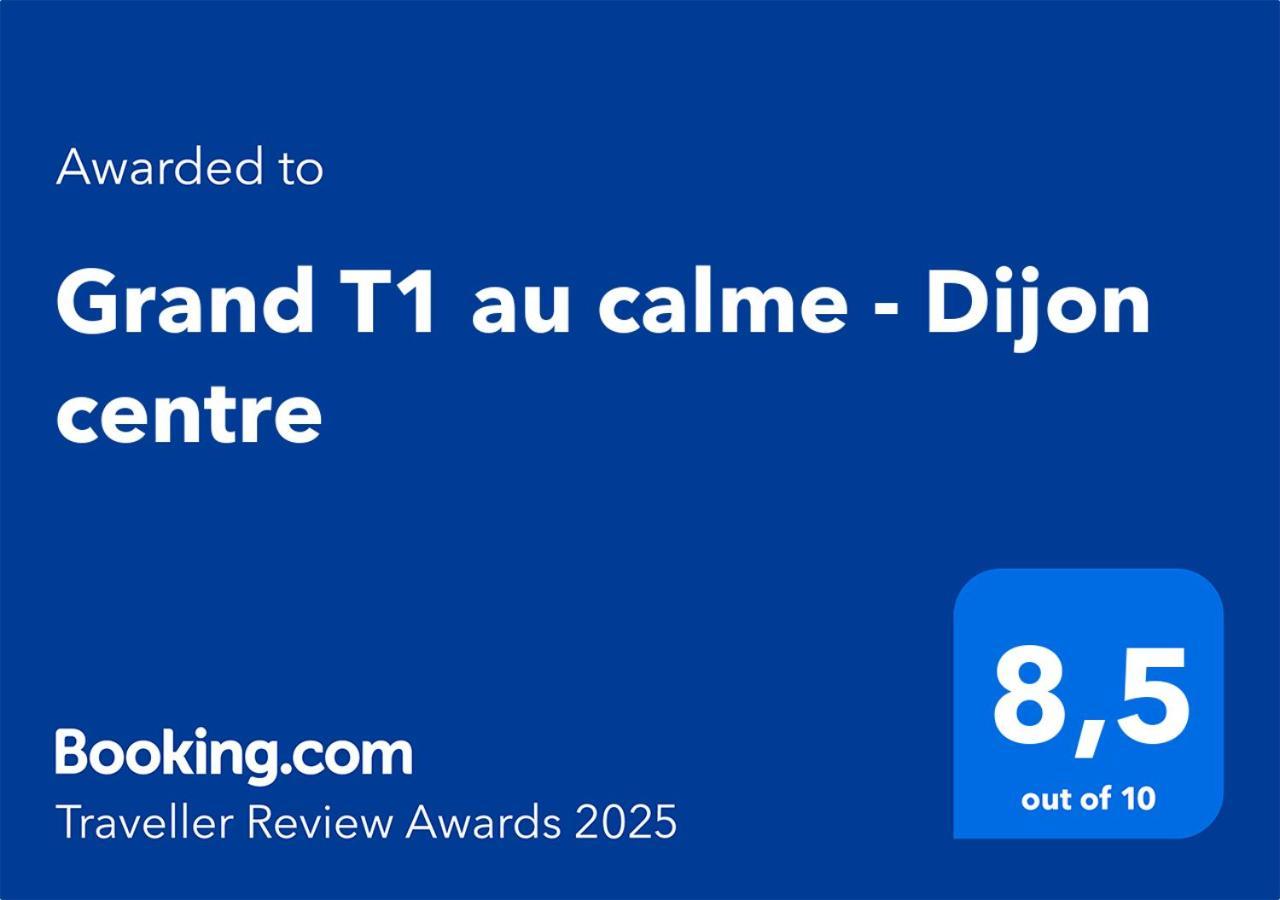 Grand T1 Au Calme - Dijon Centre Exterior foto